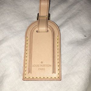 Louis Vuitton luggage tag